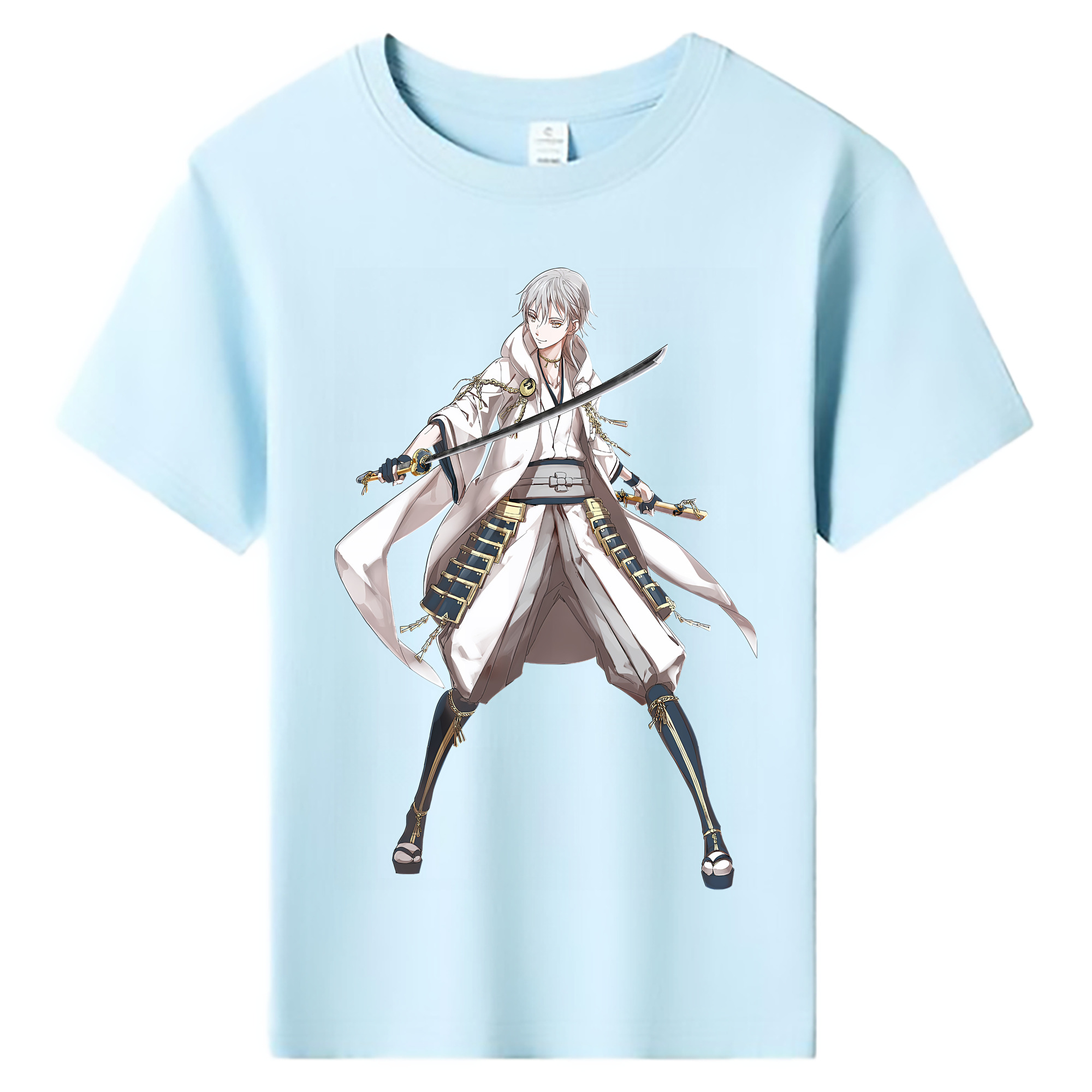 （画像用） 刀剣乱舞 Touken Ranbu 綿100％キッズTシャツ（フロントプリント）